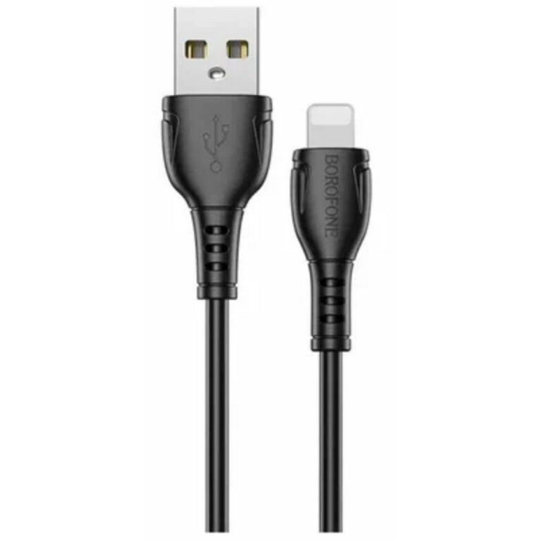 BOROFONE BX51/ USB кабель Lightning/ 1m/ 2.4A/ Black