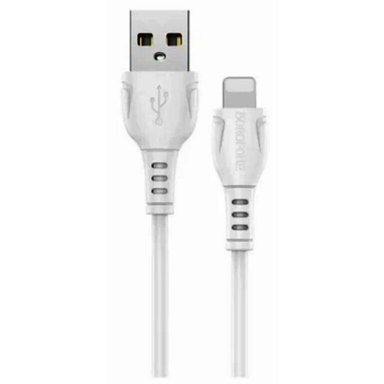 BOROFONE BX51/ USB кабель Lightning/ 1m/ 2.4A/ White