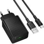 BOROFONE BAS71A/ Сетевое ЗУ/ 1 USB/ Выход: 10.5W/ черный