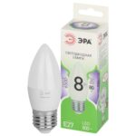Лампа светодиодная ЭРА GREEN LINE LED B35-8W-865-E27 GL E27 8 Вт свеча холодный свет