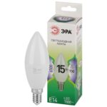 Лампа светодиодная ЭРА GREEN LINE LED B35-15W-865-E14 GL E14 15 Вт свеча холодный свет