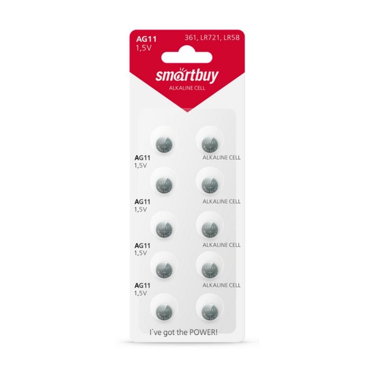 Батарейка часовая Smartbuy AG11-10B (200/2000)  (SBBB-AG11-10B)
