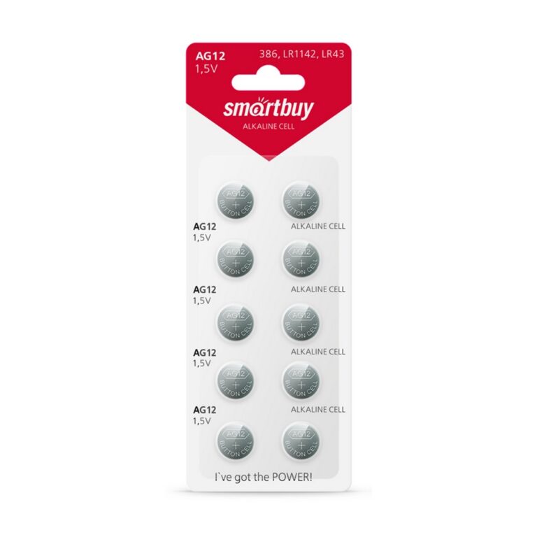 Батарейка часовая Smartbuy AG12-10B (200/2000)  (SBBB-AG12-10B)