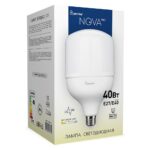 Светодиодная (LED) Лампа Smartbuy-HP2-40W/4000/E27 (SBL-HP2-40-4K-E27) переходник Е27/Е40