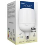 Светодиодная (LED) Лампа Smartbuy-HP2-50W/4000/E27 (SBL-HP2-50-4K-E27) переходник Е27/Е40