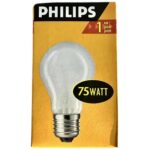 Лампа накаливания Philips А55 75W E27 230V Fr (10/120)