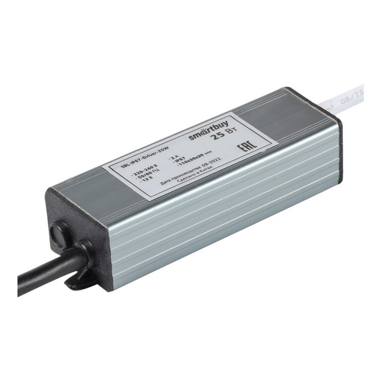 Драйвер (LED) IP67-25W для LED ленты (SBL-IP67-Driver-25W)