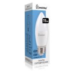 Светодиодная (LED) Лампа Smartbuy-C37-15W/6000 (SBL-C37-15-60K-E27)