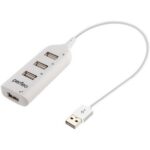 Perfeo USB-HUB 4 Port, (PF-H049 White) белый