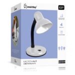 Настольный светильник Smartbuy Е27 белый (SBL-Desk-White)