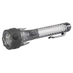 A5M Фонарь ЭРА Авто-спасатель 4в1 2W LED, 12xLED сигнал. фонарь, нож, магнит, 2xAA, бл
