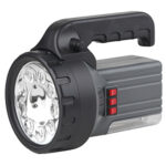 FA55M Фонарь ЭРА Акку 6V2.5Ah, 9xLED, галоген10W, люм7W,ЗУ 220V, карт (12/144)