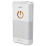 Perfeo Powerbank 20000 mah + Micro usb /In Micro usb /Out USB 1 А, 2.1A/ White