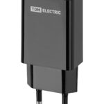 Сетевое зарядное устройство, СЗУ 6, Quick Charge 3.0, 3 А, 1 USB, черный, TDM
