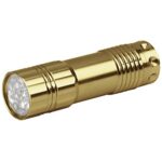 Фонарь Трофи TM9G 9xLED золотой, 3xAAA