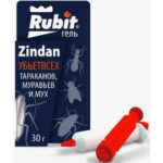 Гель от тараканов Зиндан 30г шприц в коробке (25) Рубит