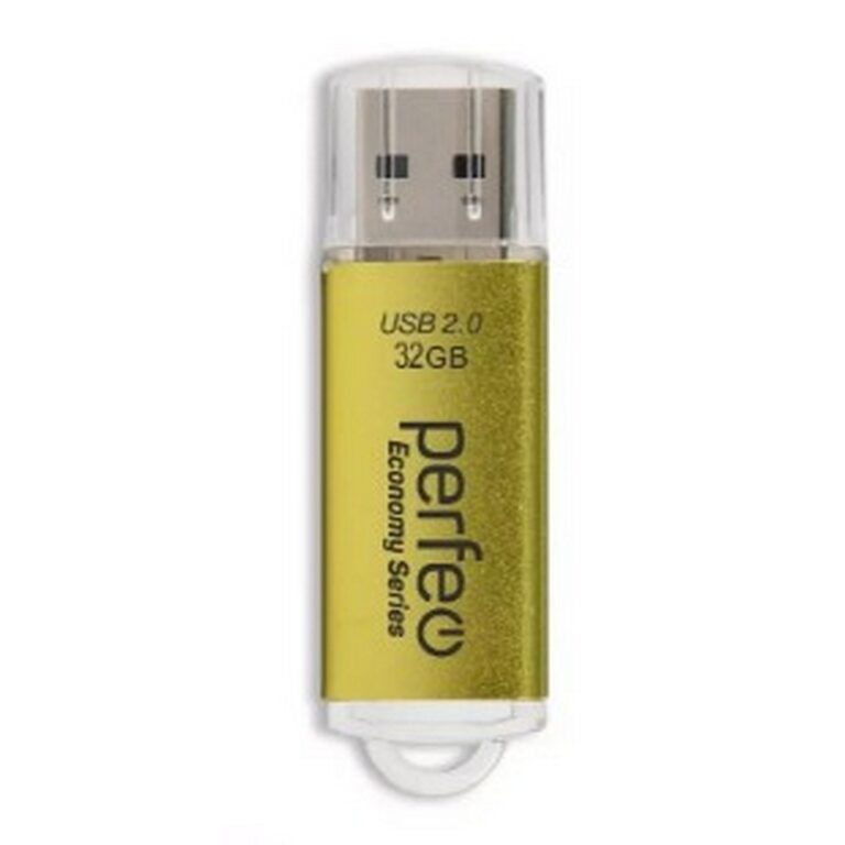 Perfeo USB 32GB E01 Gold economy series