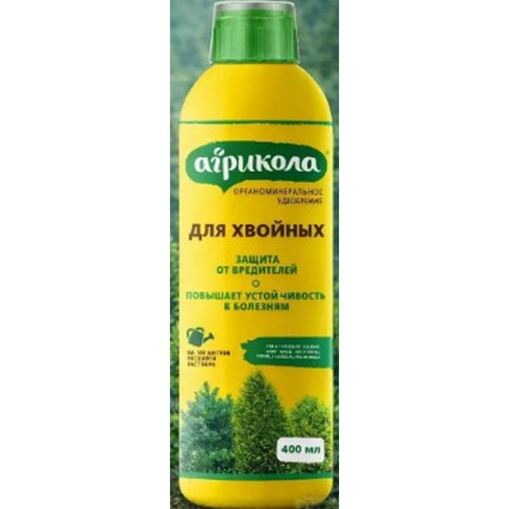 Агрикола Аква для хвойных растений, Ж (фл 400 мл) - 10 шт/кор Агрикола Аква для хвойных растений, Ж (фл 400 мл) - 10 шт/кор