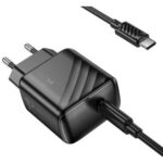 HOCO CS24A/ Сетевое ЗУ/ PD/ 1 разъём Type-C/ 25W/ черный