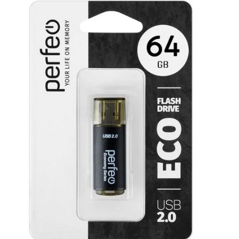 Perfeo USB 64GB E04 Black economy series