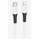HOCO X82/ USB кабель Type-C/ 1m/ 3A/ Силикон/ White