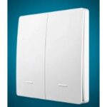 04-72 Выключатель кинетический 2кл., IP44, 2,4 ГГц, Smart, бел. apeyron