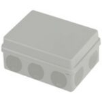 Распаячная коробка ЭРА KOR-100-100-50-9g-2MP двухкомпонентная HF стойкая к УФ 100х100х50мм серая прямой монтаж IP67