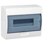 Бокс ЩРН-П-6мод настен пласт бел (дв.прозр) IP41 KREPTA IEK (1/20)